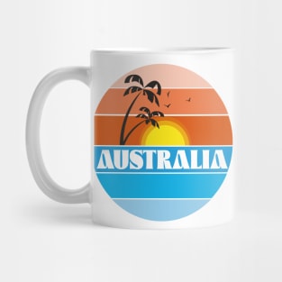 Australian 80s sunset Mug